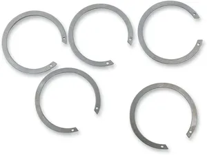 Juego de anillos de retención metálicos para recambio de motocicleta