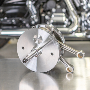 Conjunto de volante cigüeñal de 3 piezas S&S para motor Milwaukee Eight