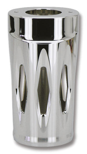 Par de tapas de botellas de horquilla Zodiac Pro-Max en aluminio billet