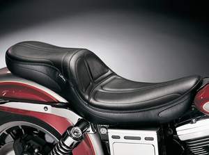 Asiento Maverick Le Pera negro para Harley Dyna
