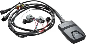 Regulador de tensión Fi2000 PowerPro con carcasa negra mate para motocicleta