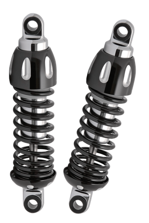 Par de amortiguadores Progressive Suspension serie 430 en acabado negro