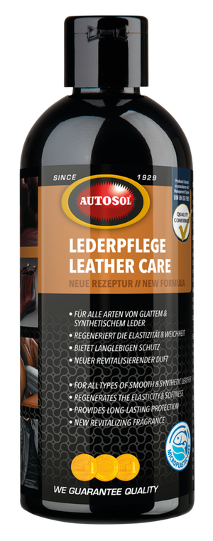 Frasco del kit de cuidado del cuero Autosol para motocicletas