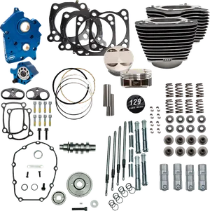 Kit de potencia 129 pulgadas para motor Milwaukee Eight M8