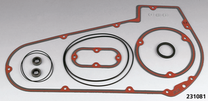 Kit de juntas, o-rings y retenes de aceite para la caja primaria de motores Big Twin de 5 velocidades