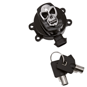 Interruptor de encendido con forma de calavera estilo Zodiac