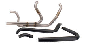 Par de colectores de escape Power Tune S&S instalados en motocicleta Harley-Davidson Touring