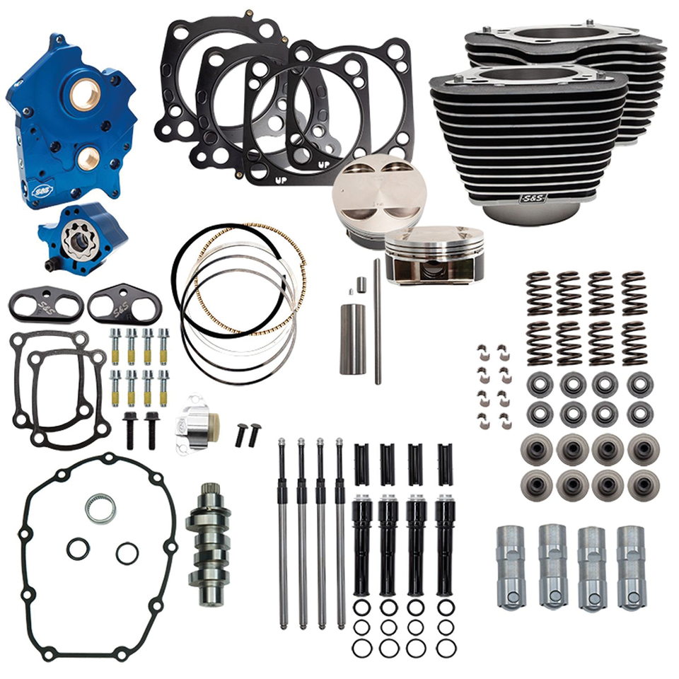 Kit S&S Power Pack para motor Milwaukee Eight de Harley-Davidson