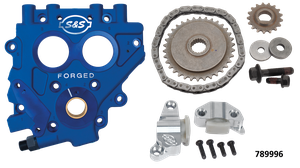 Kit cadena distribución árbol de levas híbrido para motor Twin Cam