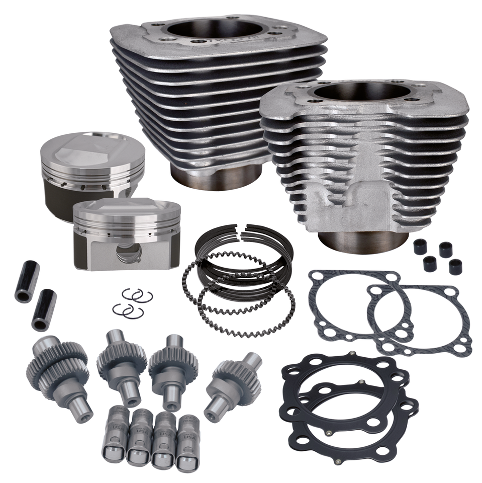 Kit de cilindros y pistones S&S Hooligan para Harley-Davidson