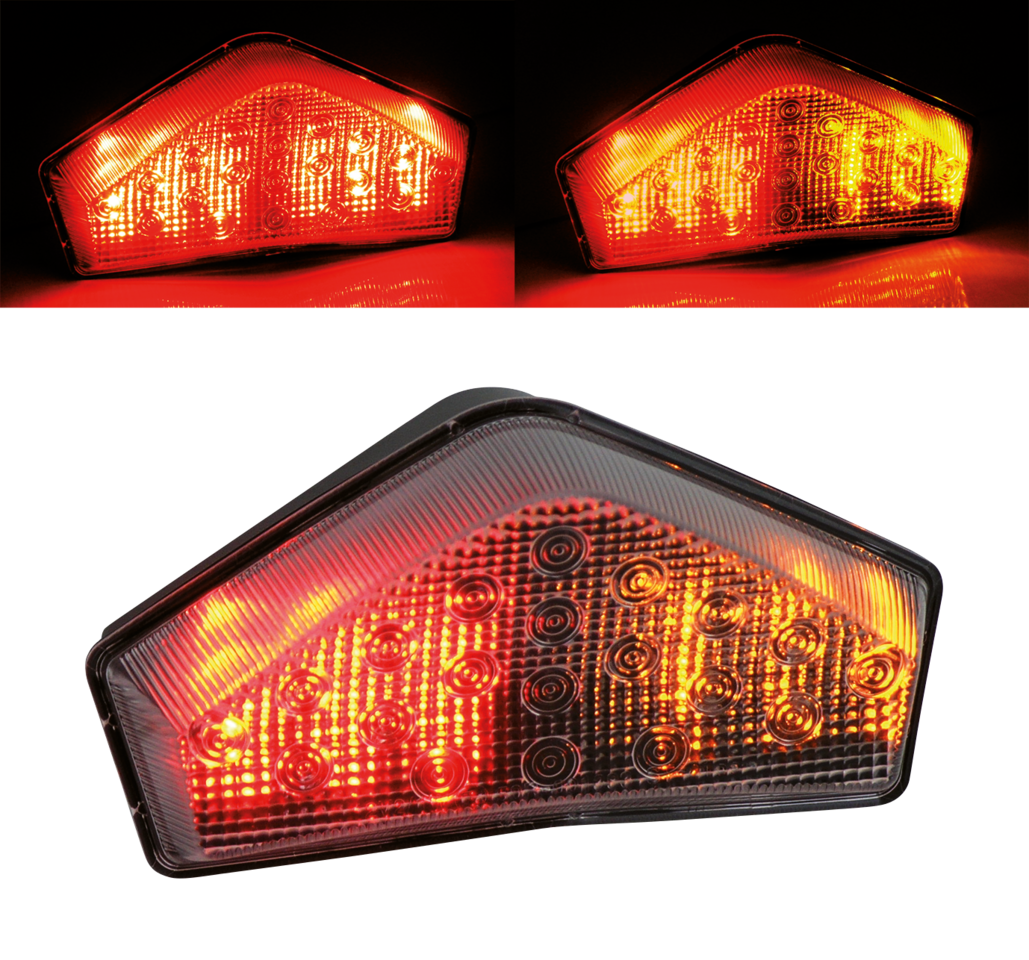 Piloto trasero Sprint LED con intermitentes integrados para moto custom