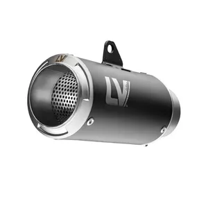 Sistema de escape completo LV Corsa con acabado negro