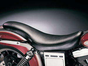 Asiento Le Pera King Cobra negro para motocicleta Harley-Davidson Dyna