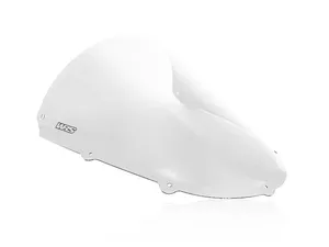 Parabrisas RS125 de competición instalado en motocicleta