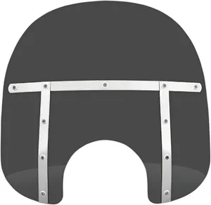 Parabrisas Memphis Fats transparente para motocicleta Harley-Davidson