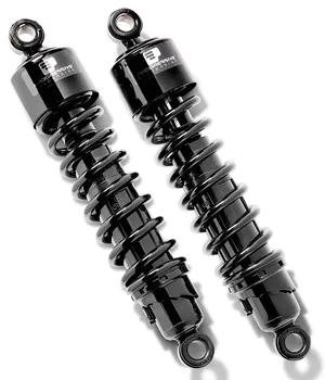 Par de amortiguadores de gas Progressive Suspension American Tuned negro