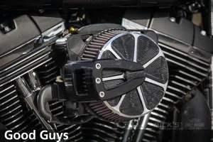 Filtro de aire de diseño Rick's Good Guys para motocicleta