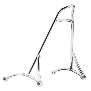 Sissy bar Burly Brand instalado en la parte trasera de una motocicleta Harley-Davidson Sportster