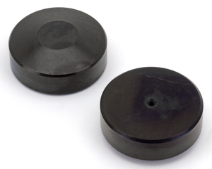 TORRETAS CHOPS 76 - Tapa rebajada para risers anodizada en negro — B-stock