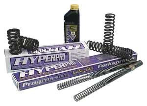 Muelles de suspensión delanteros Link System Hyperpro para horquilla de moto