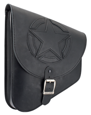 Par de alforjas para basculante Softail de la marca Texas Leather