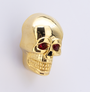 Calaveras con espárrago Bad Bones para motocicleta custom