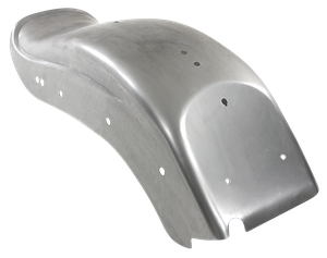 Guardabarros trasero bobbed negro para motocicleta Harley-Davidson Softail