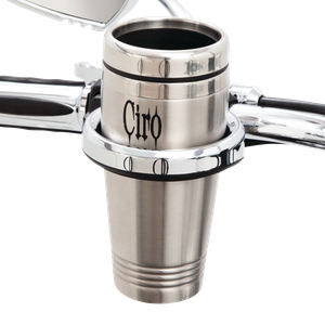 Portavasos Ciro negro para motocicleta Harley-Davidson