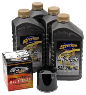 Kit de cambio de aceite para motos Indian y Victory con filtros y tapones incluidos