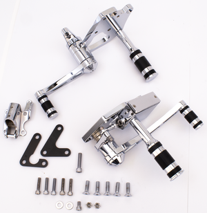 Kit de controles avanzados instalado en motocicleta Softail y FX/FL de 4 marchas