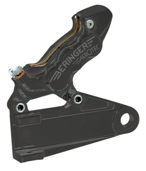 Sistema de frenado Beringer instalado en motocicleta Harley-Davidson