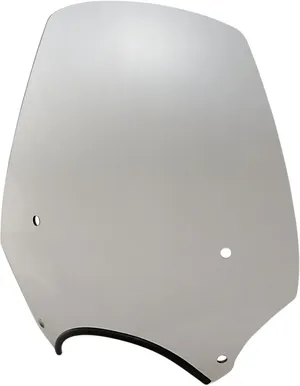 Sportshield El Paso negro instalado en manillar de motocicleta Harley-Davidson