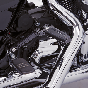 Par de respaldos ajustables Confort con soportes PEG montados en motocicleta