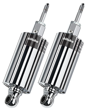 Par de amortiguadores traseros ajustables bitubo para Harley-Davidson Softail