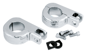 Soportes universales para defensas de motocicleta cruiser