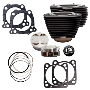 Cilindros S&S Big Bore 131ci y 136ci para motor Milwaukee Eight