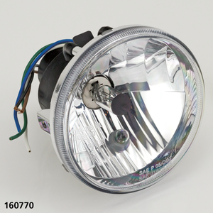Faro LED circular de 4 1/2 pulgadas con certificación E-Mark para motocicletas