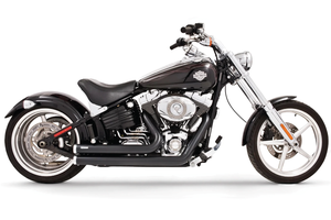 Escape Independence Shorty cromado para motocicleta Harley-Davidson