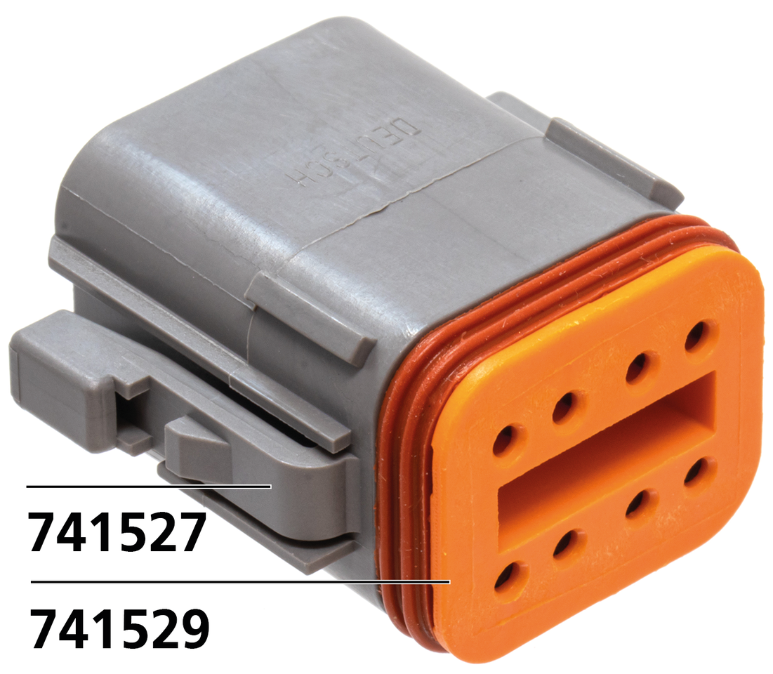 Sistema de conectores eléctricos Deutsch para cableado de motocicleta