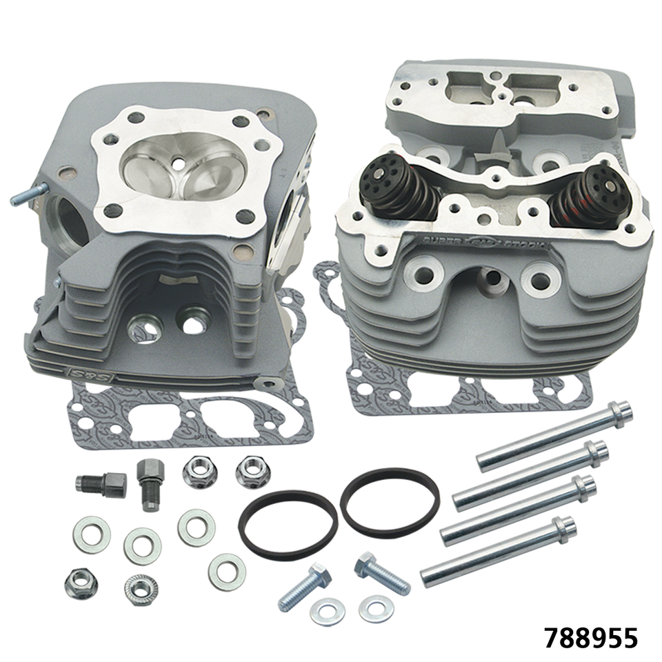 Culata S&S Super Stock para motor Twin Cam de Harley-Davidson