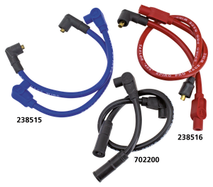 Conjunto de cables de bujía Pro Race Sumax Serie 409 negro