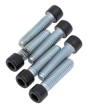 Kit de tornillos negros para tija de dirección de motocicleta