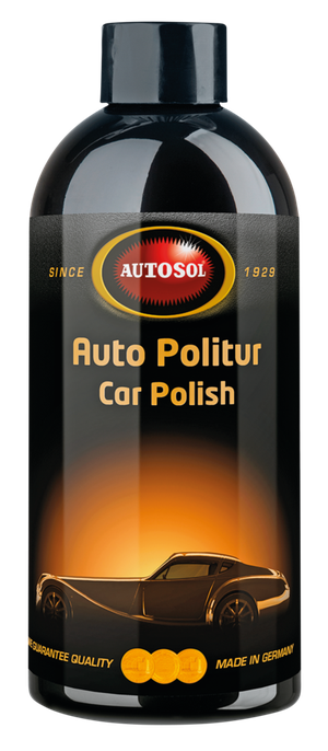 Frasco de pulido Autosol para limpieza de metales y cromados en coches y bicicletas