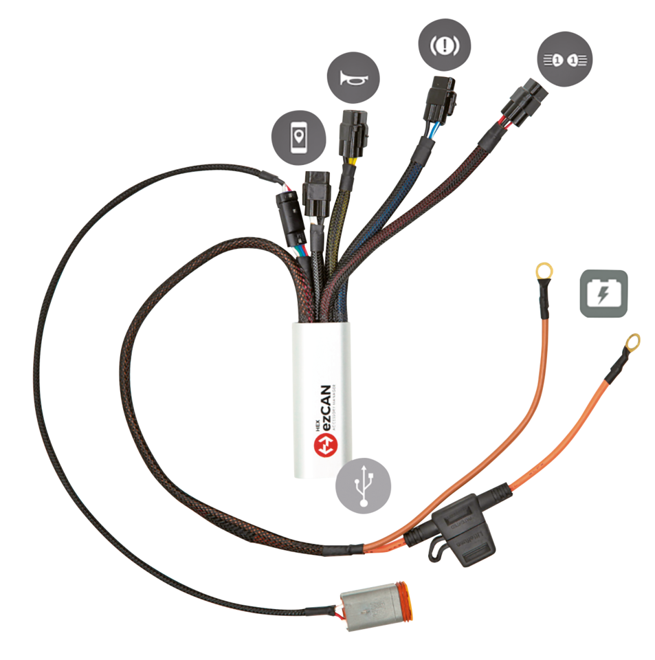 Módulo electrónico EZ-CAN Plug & Play administrador de accesorios para motocicletas Harley-Davidson