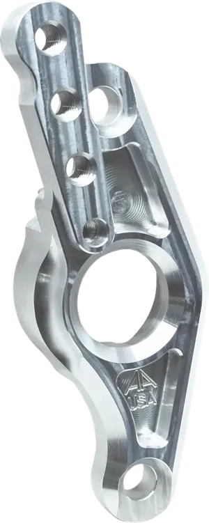 Brazo oscilante trasero negro para motocicleta Harley-Davidson visto lateralmente