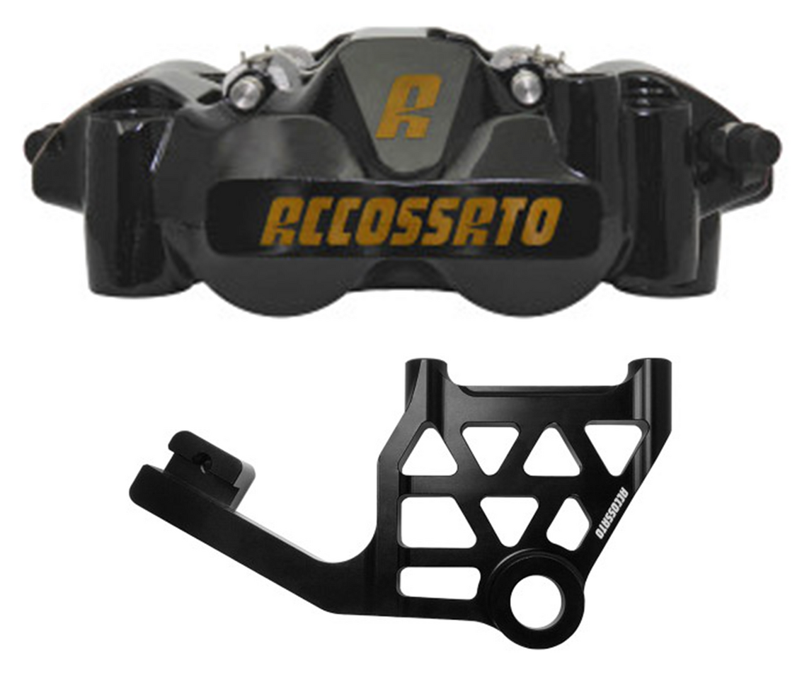 Pinzas de freno radiales Accossato para motocicleta