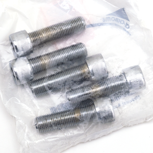 Surtido de tornillos UNF con cabeza Allen y acabado cromado