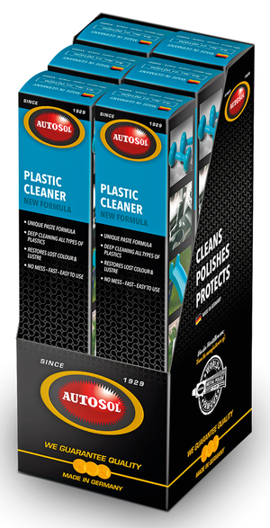 Frasco de limpiador de plásticos Autosol para motocicletas