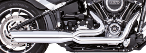 Colector de escape 2 en 1 para motocicleta
