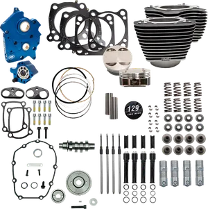 Kit de potencia 129 pulgadas para motor Milwaukee Eight de Harley-Davidson